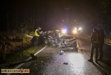 Śmiertelny wypadek na DK11 w powiecie kluczborskim.71-latka sprawcą tragedii. Kobieta odjechała z miejsca wypadku 