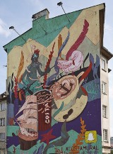 Nowy mural Neptuna można już oglądać w Gdyni [ZDJĘCIA]