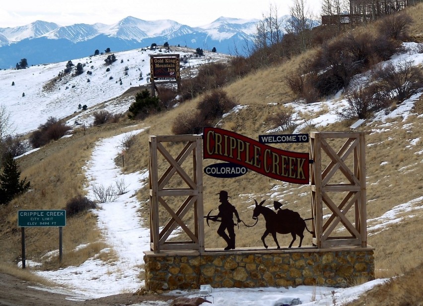 Cripple Creek Colorado tu Maryański takze pracował