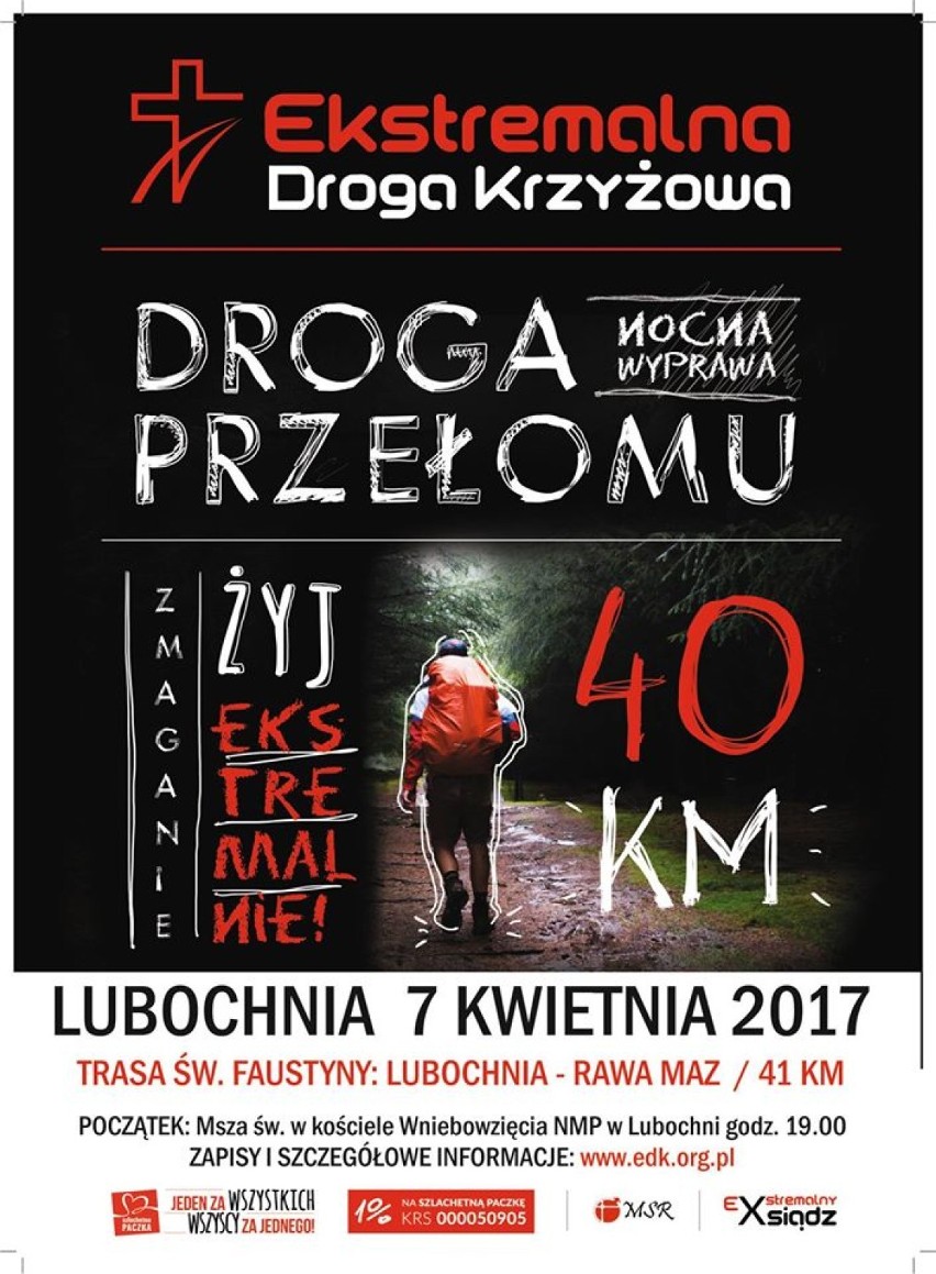 Misteria i drogi krzyżowe w powiecie tomaszowskim. Po raz pierwszy będzie Ekstremalna Droga Krzyżowa