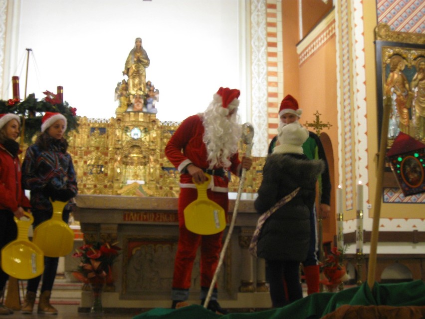 Św. Mikołaj w kościele w Chropaczowie