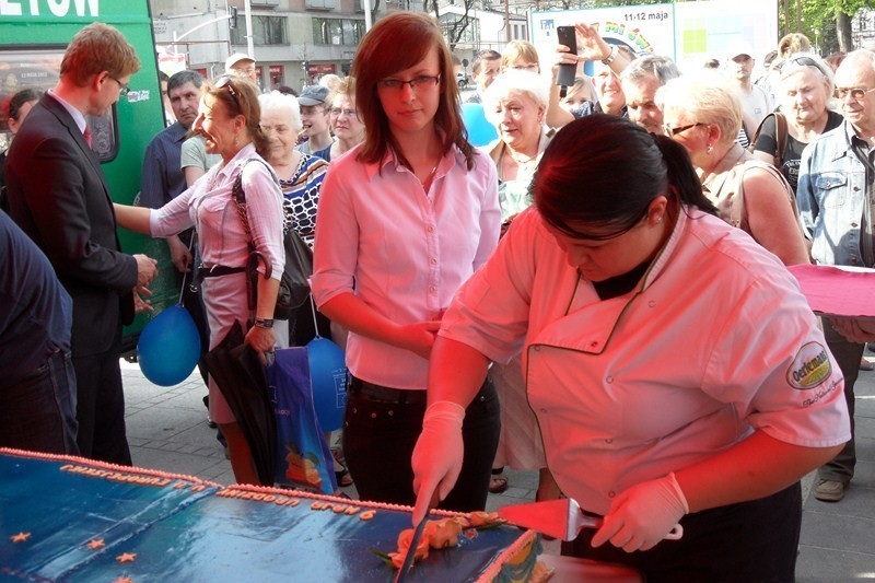 Dziś urodziny Unii Europejskiej. Świętowano je na Placu Biegańskiego w Częstochowie [FOTO]