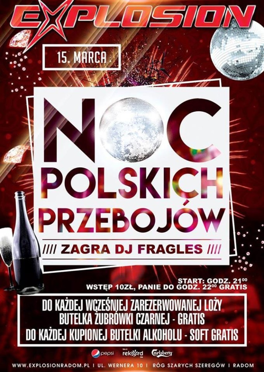 Explosion w Radomiu zaprasza na "Noc Polskich Przebojów" i koncert M-Power