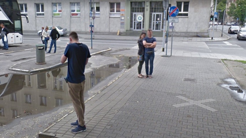 Katowiczanie na Google Street View
