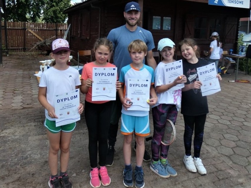 Szamocin: turniej tenisa ziemnego dla dzieci 