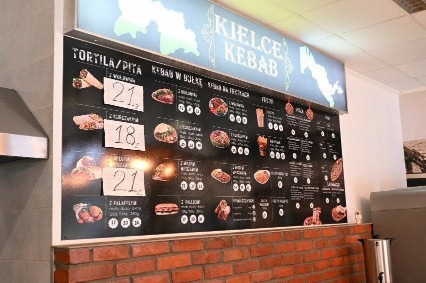 Kielce Kebab ruszył na ulicy Sienkiewicza w Kielcach. Wkrótce będzie tu też... pizza. Zobacz zdjęcia
