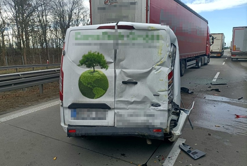 Wypadek na autostradzie A4 pod Wrocławiem, droga jest...