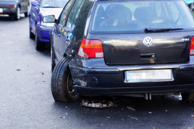 Pijany kierowca spowodował kolizję na ulicy Widok w Kaliszu