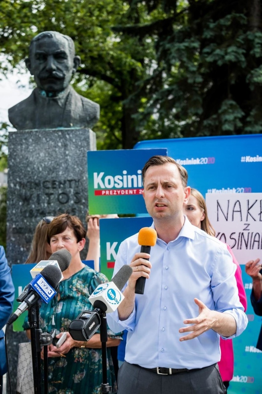 W środę, 23 czerwca, kandydat Koalicji Polskiej odwiedził...