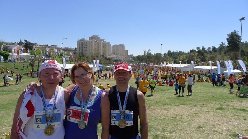 Leśne Ludki w Jerozolimie. Pobiegli w Jerusalem Maraton [ZDJĘCIA]