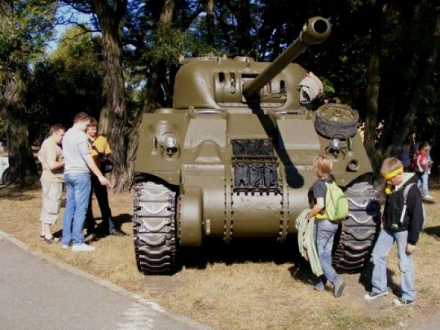 zabytkowe czołgi, czołg sherman