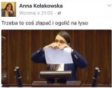 Radna PiS z Gdańska  - Anna Kołakowska nawołuje by "ogolić na łyso" posłankę PO [ZDJĘCIA]
