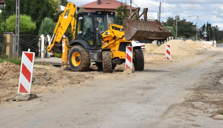 Przebudowa ulicy Zalesickiej w Piotrkowie