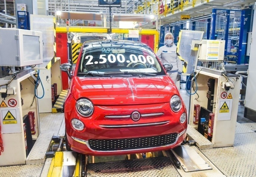 Fiat 500 w Tychach