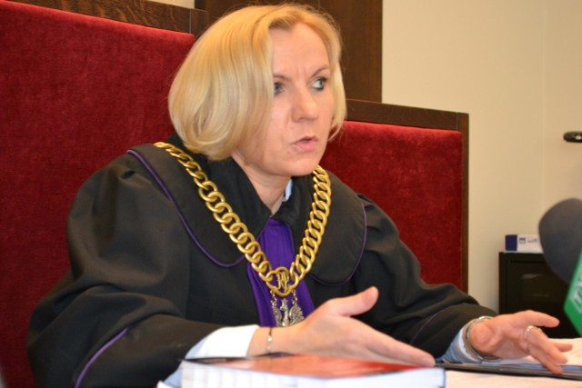 Alicja Aubrecht - Prądzyńska, sędzia Sądu Rejonowego w Człuchowie