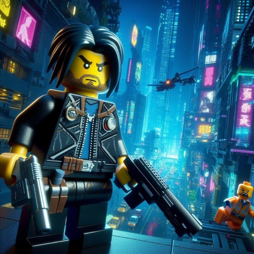 Ne byłoby Cyberpunk 2077, ani odpowiedniej listy LEGO z tej...