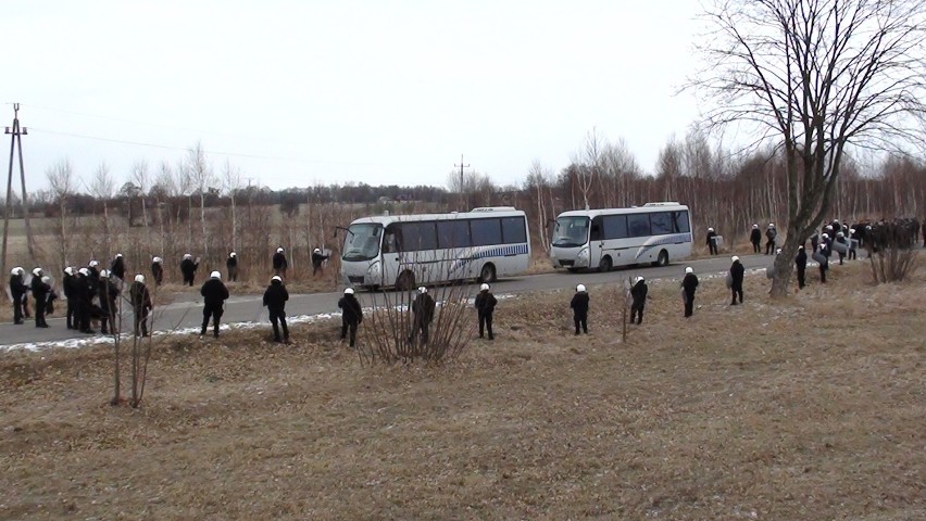 Chełmscy policjanci ćwiczyli w Okopach