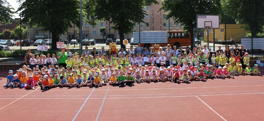 Przedszkolaki z Lęborka rywalizowały na sportowej arenie