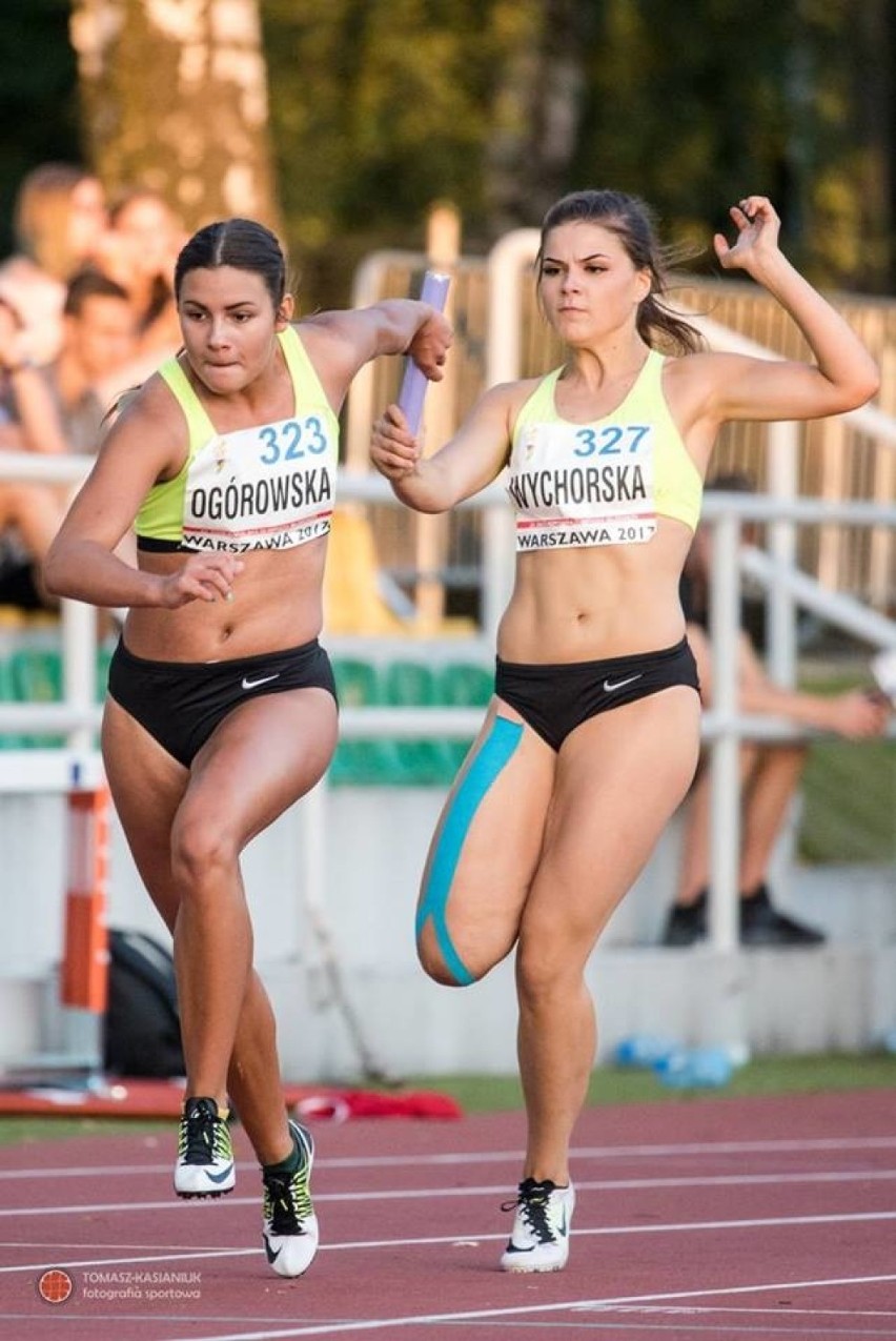 Anna Wychorowska i Natalia Ogórkowska - lekkoatletki