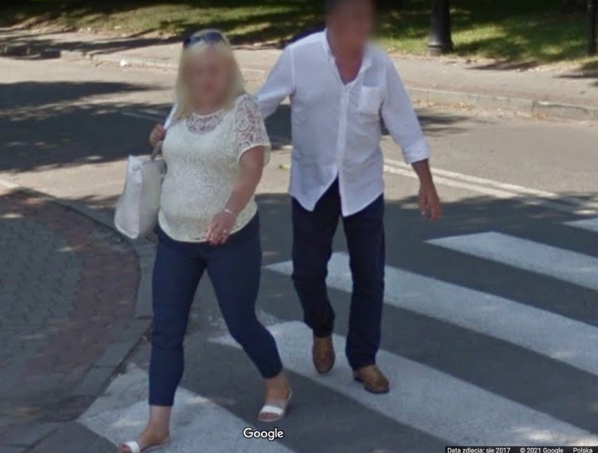 Moda na ulicach Nowego Sącza w Google Street View