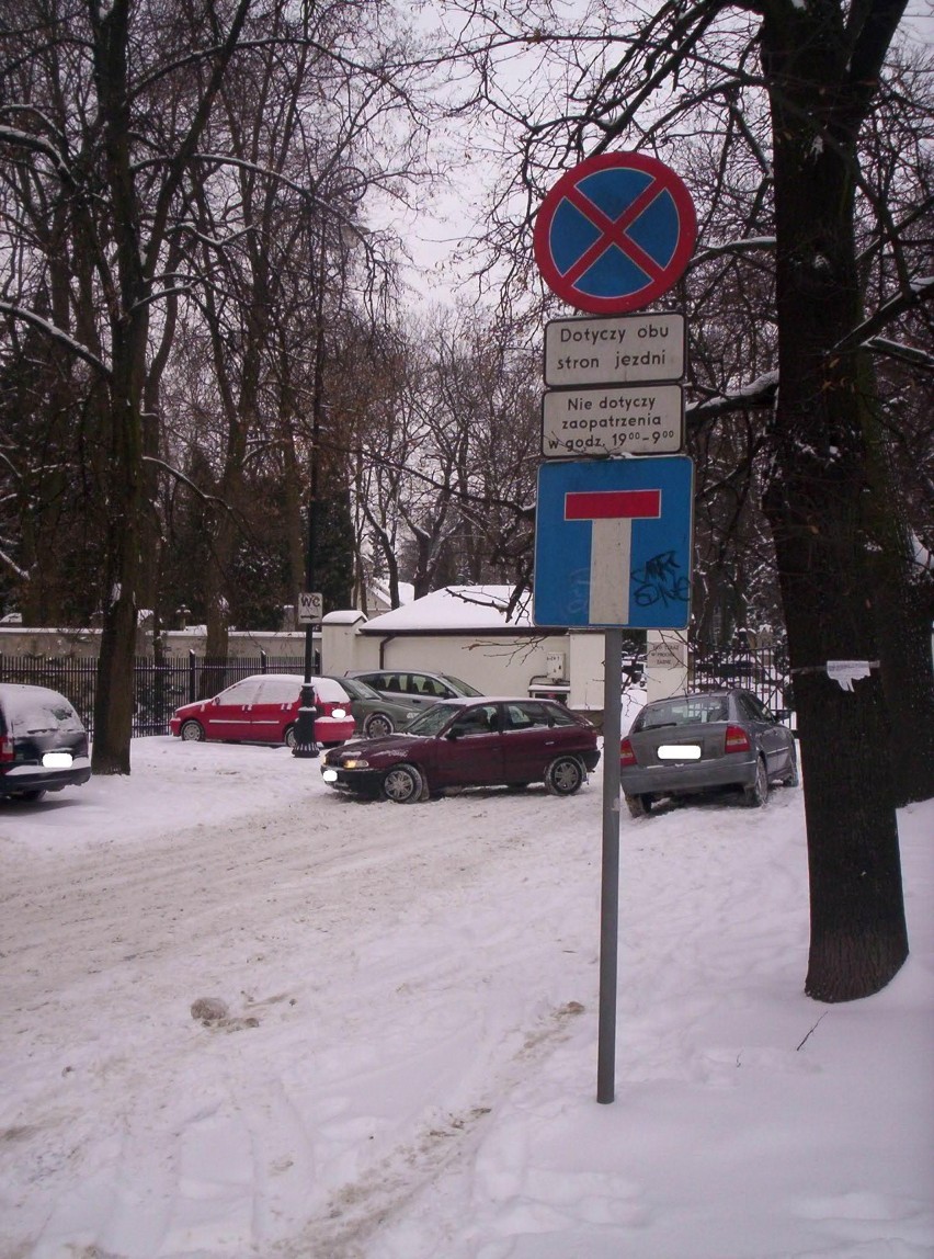  Ul. Lipowa: Odwiedzający groby mają problem z zaparkowaniem
