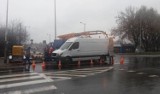 Po awarii wodociągu ulica Mirowska już przejezdna