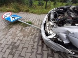 Zderzenie dwóch samochodów osobowych Ostrów Wielkopolski