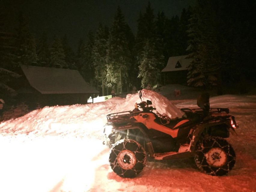 Akcja GOPR  na Babiej Górze: szukali turystów w burzy śnieżnej