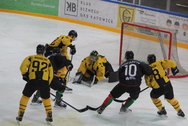 Hokeiści GKS-u Katowice grają w Polskiej Hokej Lidze.