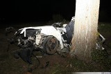 Wypadek w Suwałkach. Zginął 29-letni kierowca [ZDJĘCIA]