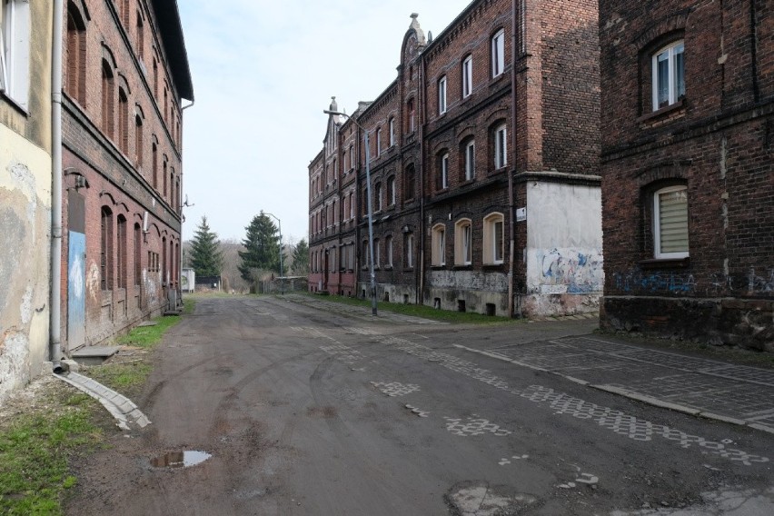 Ruda Śląska. Podwórka, place i przydomowe ogródki w Rudzie....