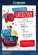 Kino Helios w Piotrkowie ma już 10 lat. Swoje 10-te urodziny świętować będzie w sobotę, 23 listopada