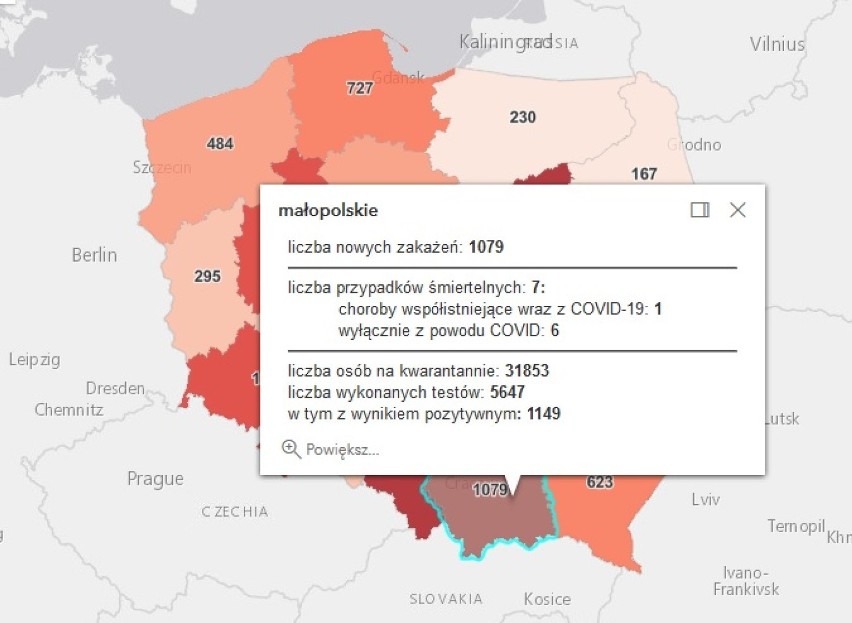 Koronawirus. Po weekendzie spadek zakażeń COVID-19 w Tarnowie oraz regionie tarnowskim [AKTUALIZACJA 12.04]