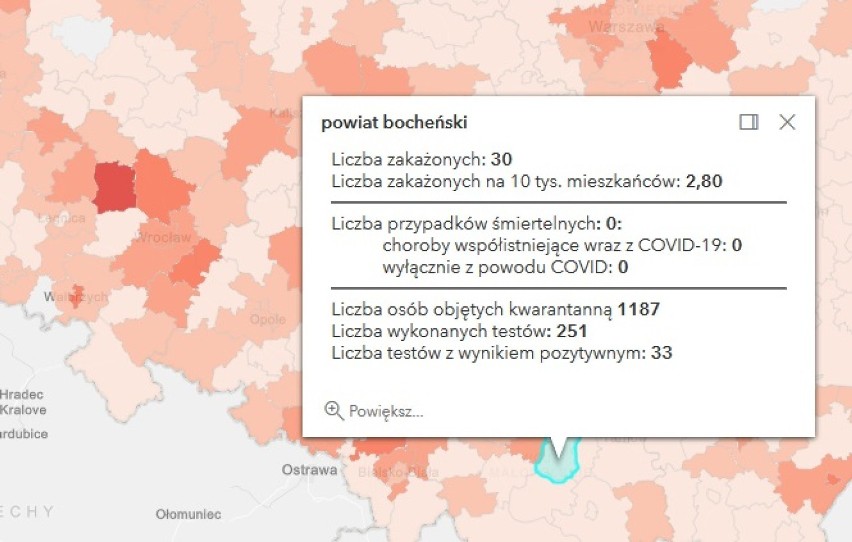 Koronawirus. Po weekendzie spadek zakażeń COVID-19 w Tarnowie oraz regionie tarnowskim [AKTUALIZACJA 12.04]