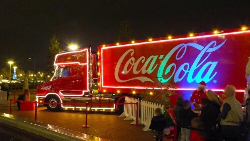 Ciężarówka Coca-Coli w Rybniku gościła już chociażby w 2018...