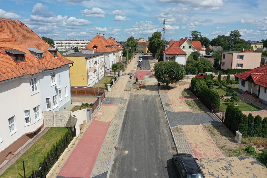 Remonty ulic w Człuchowie