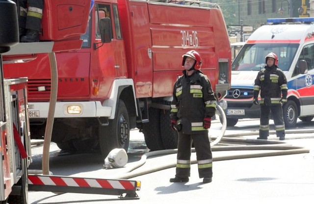 Pod koniec kwietnia w ćwiczeniowej akcji w hotelu Monopol sprawdzali się wrocławscy strażacy ZOBACZ ZDJĘCIA