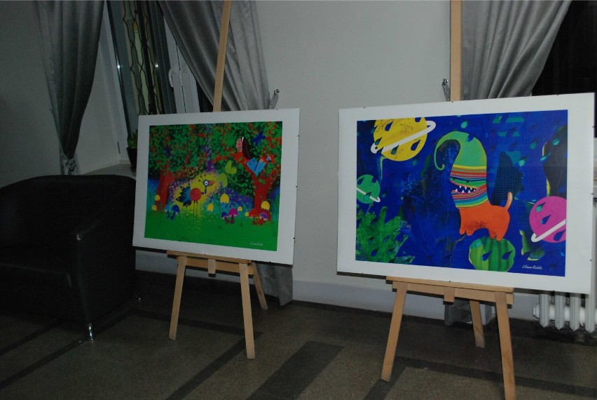  „Sztuka z Piksela Liliany i Zuzanny Rudzkich" w Bialskim Centrum Kultury. Stypendystki prezydenta miasta zapraszają na wystawę