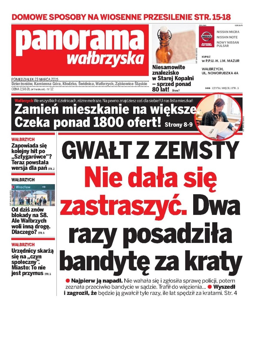 Panorama Wałbrzyska z 23 marca 2015 r.