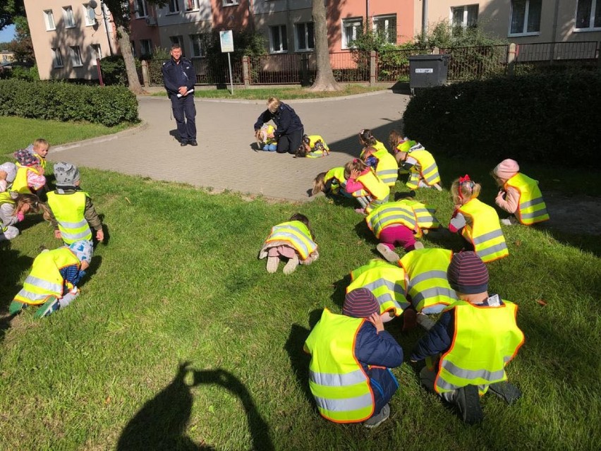 Policjanci pojawili się w jednym ze świdnickich przedszkoli.  