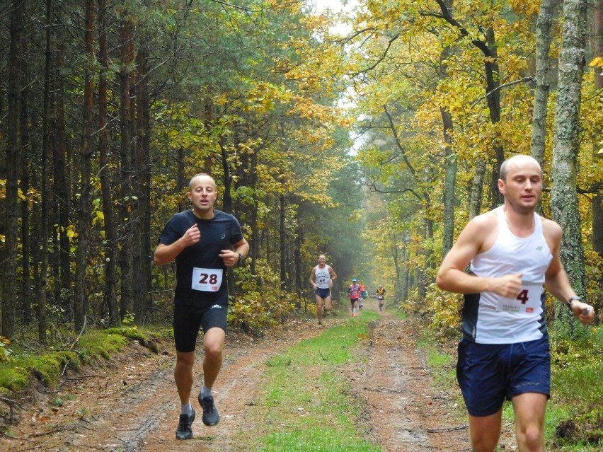 Biegnij w Łódzkie. Blisko 100 biegaczy z regionu w biegu przełajowym w Spale [ZDJĘCIA]