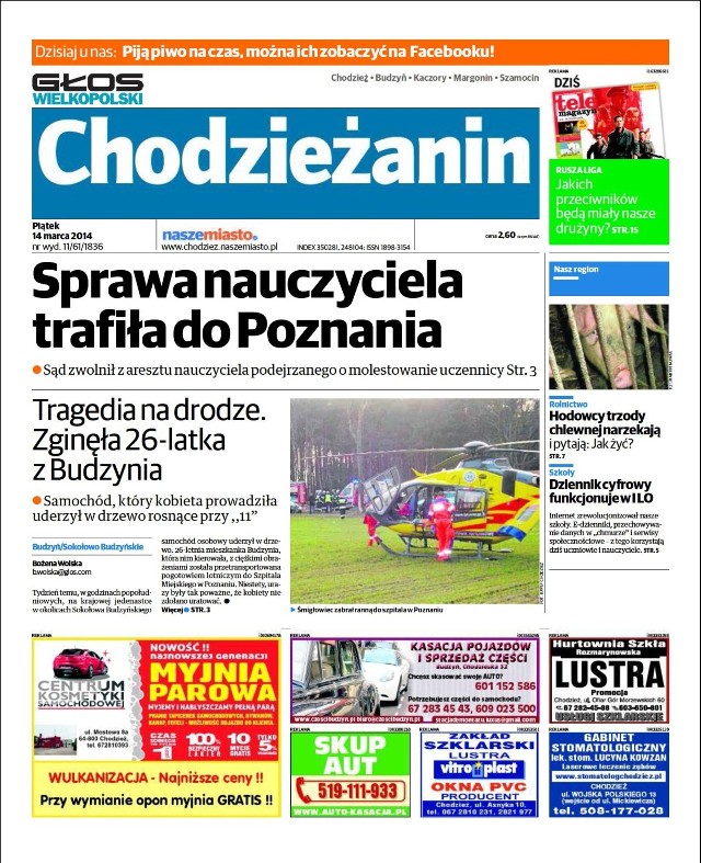 Chodzieżanin: Zobacz co w najnowszym numerze [14 marca]