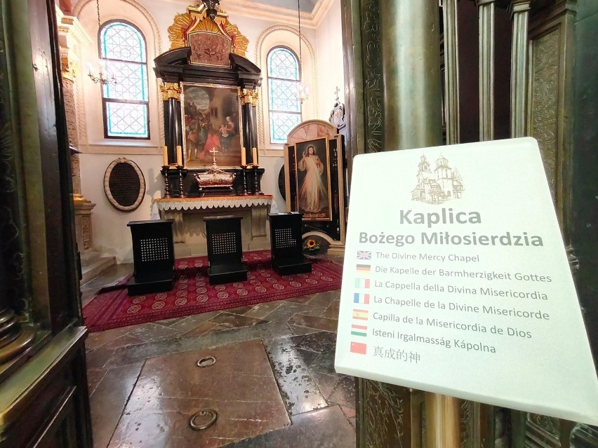 W katedrze wawelskiej można odwiedzać dotąd niedostępną kaplicę bpa Tomickiego