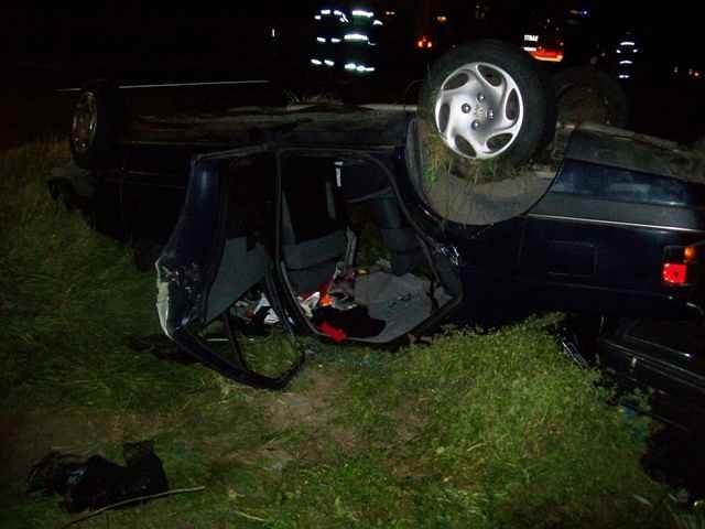 Wypadek w Izdebnie. Jedna osoba nie żyje