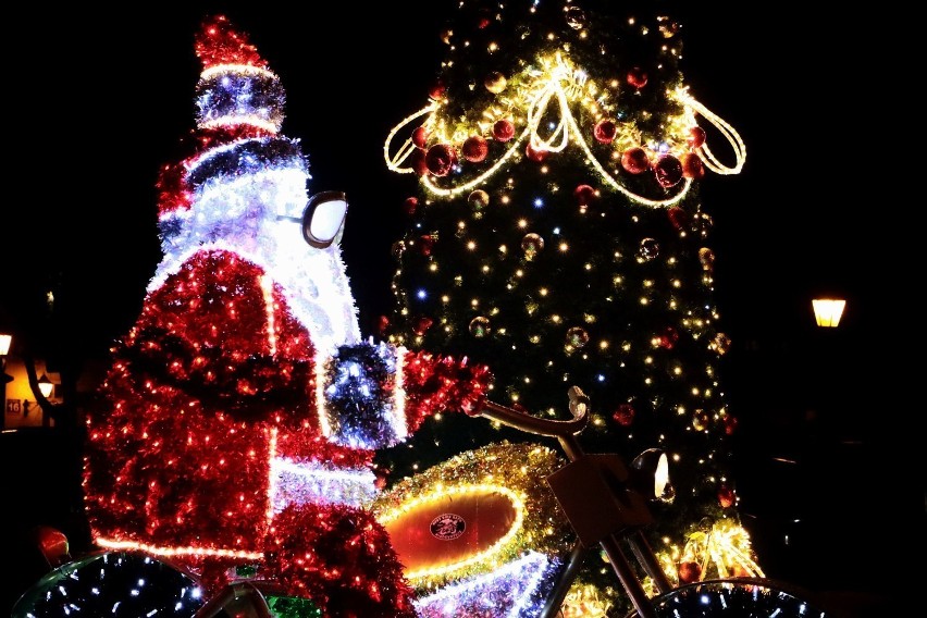 Międzyrzecz: tak wyglądały świąteczne iluminacje i ozdoby w...