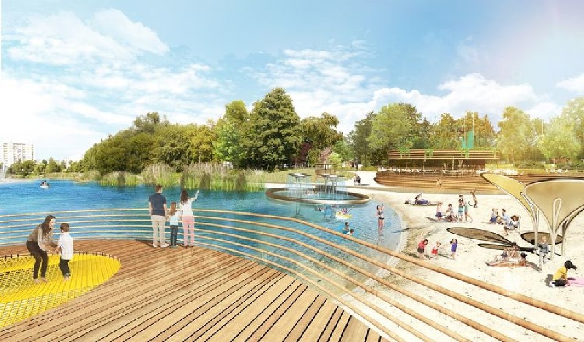 W Bydgoszczy mają powstać dwa kąpieliska miejskie: w Parku...