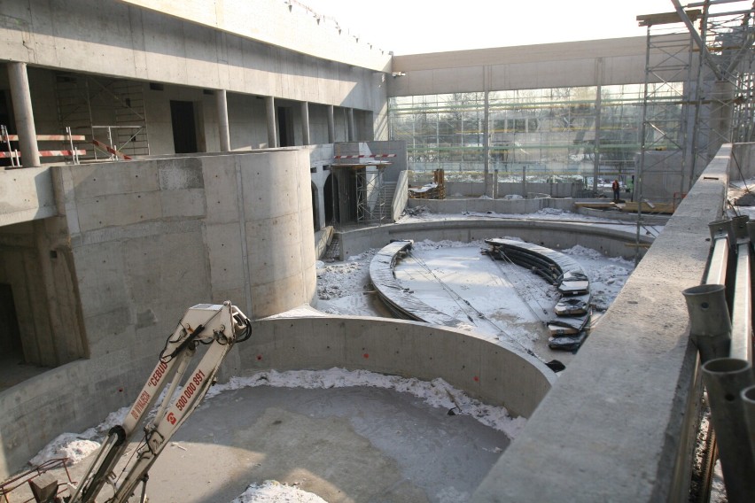 Budowa parku wodnego rozpoczęła się w 2010 roku.