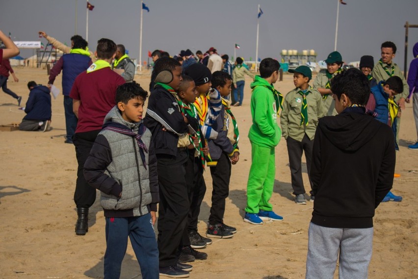 Harcerze z Białegostoku na zlocie skautów w Kuwejcie (zdjęcia)