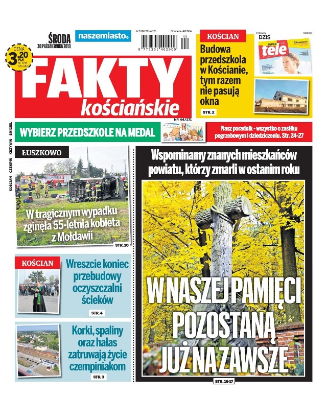 Zapraszamy do lektury nowych "Faktów Kościańskich"