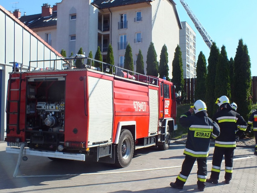 Pożar w Jastrzębiu: paliło się poddasze przy ul....